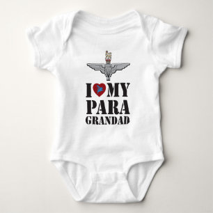 I LIEBE MEIN PARA GRANDAD BABY STRAMPLER