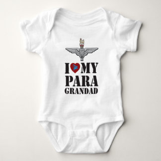 I LIEBE MEIN PARA GRANDAD BABY STRAMPLER