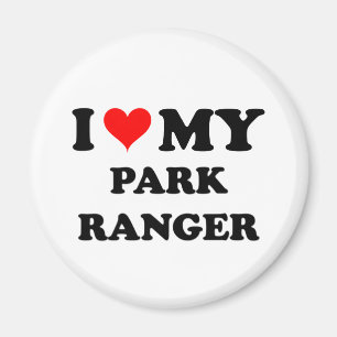I Liebe Mein Park Ranger Magnet