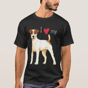 I Liebe mein Pastor-Russell-Terrier T-Shirt
