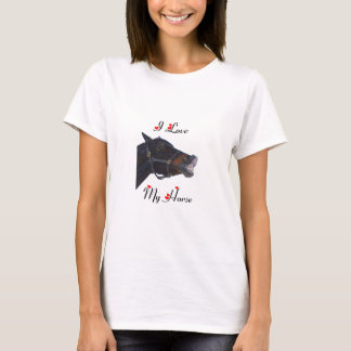 I Liebe mein Pferd! Lustig T-Shirt