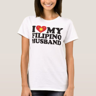 I Liebe mein philippinischer Ehemann T-Shirt