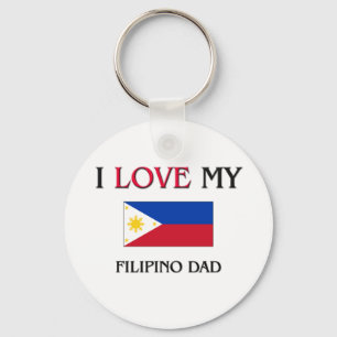 I Liebe mein philippinischer Vater Schlüsselanhänger