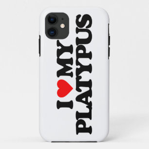 I LIEBE MEIN PLATYPUS Case-Mate iPhone HÜLLE