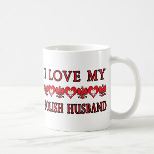 I Liebe mein polnischer Ehemann Kaffeetasse