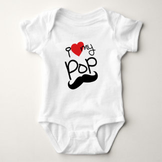 I Liebe mein Pop Baby Strampler