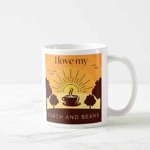 i Liebe mein Portier und Bohnen Kaffee Zitat Kaffeetasse