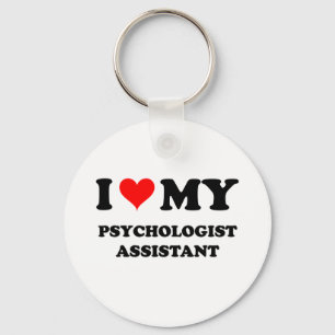 I Liebe mein Psychologe-Assistent Schlüsselanhänger