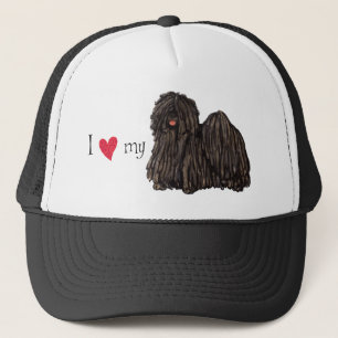 I Liebe mein Puli Truckerkappe