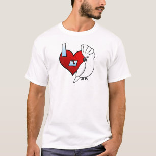 I Liebe mein Regenschirmcockatoo-T - Shirt
