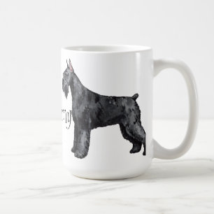 I Liebe mein riesiger Schnauzer Kaffeetasse