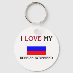 I Liebe mein russischer Freund Schlüsselanhänger