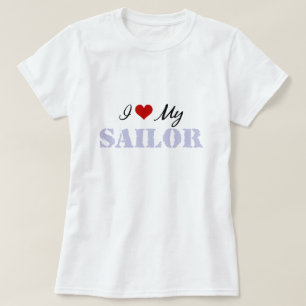 I Liebe mein Seemann T-Shirt