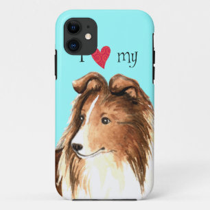 I Liebe mein Sheltie Case-Mate iPhone Hülle