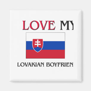 I Liebe mein slowakischer Freund Magnet