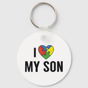 I Liebe mein Sohn Schlüsselanhänger