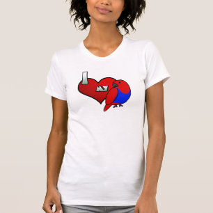 I Liebe mein Solomon Island Eclectus (Henne) T-Shirt