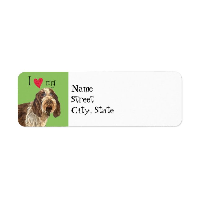 I Liebe mein Spinone Italiano (Vorne)