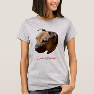 I Liebe mein Staffy T - Shirt