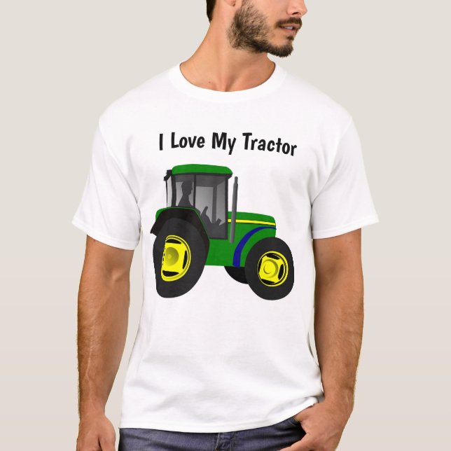 I Liebe mein Traktor T-Shirt (Vorderseite)