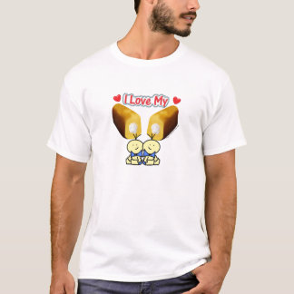 I Liebe mein Twinkies - Doppeljungen-T - Shirt