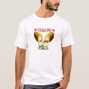 I Liebe mein Twinkies - Junge/Mädchen paart T - T-Shirt