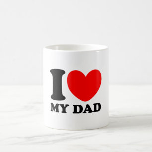 I Liebe mein Vater Kaffeetasse