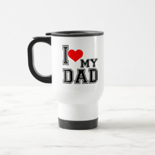 i LIEBE MEIN VATER Reisebecher