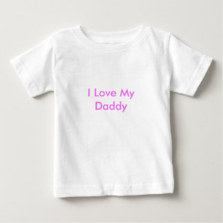 I Liebe mein Vati Baby T-shirt