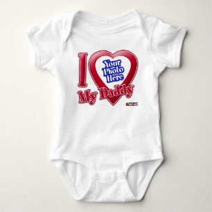 I Liebe mein Vati - Foto Baby Strampler