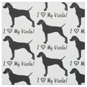I Liebe mein Vizsla! Stoff