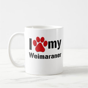 I Liebe mein Weimaraner Kaffeetasse