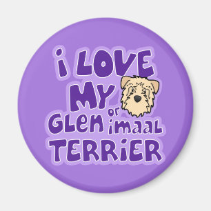 I Liebe mein Wheaten Glen von Imaal Terrier Magnet