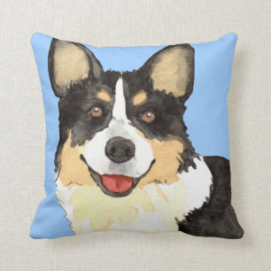 I Liebe mein Wolljacken-WaliserCorgi Kissen