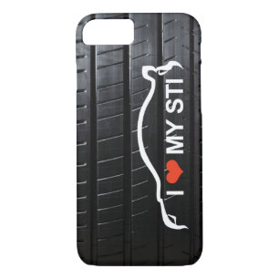 I Liebe MEIN WTI auf Reifenschritt Case-Mate iPhone Hülle