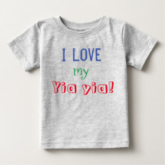 i Liebe mein Yiayia Baby T-shirt