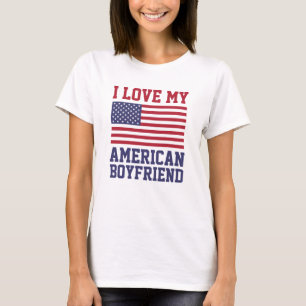 I Liebe meine amerikanischen Freund-T - Shirts