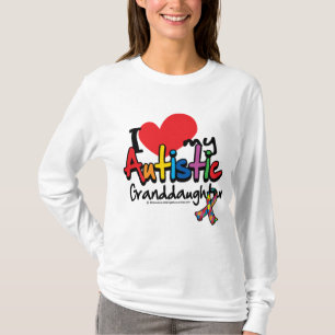 I Liebe meine autistische Enkelin T-Shirt