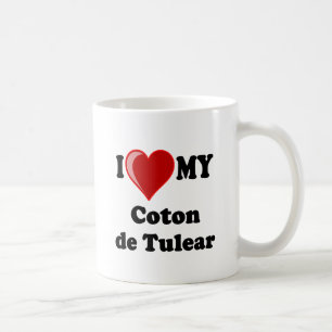 I Liebe meine Baumwolle De Tulear Dog Kaffeetasse