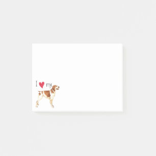I Liebe meine Bretagne Post-it Klebezettel