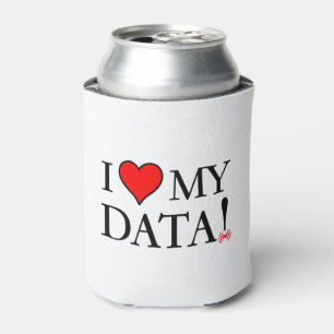 I Liebe meine Daten Dosenkühler