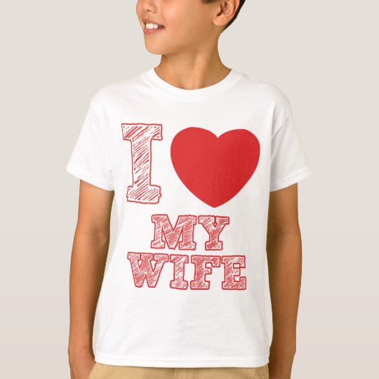 I Liebe meine Ehefrau T-Shirt