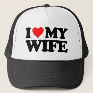 I LIEBE MEINE EHEFRAU TRUCKERKAPPE
