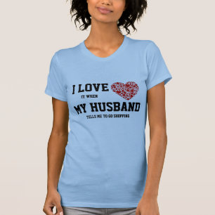 I Liebe meine Ehemann-Damen T T-Shirt