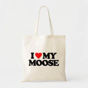 I LIEBE MEINE ELCHE TRAGETASCHE