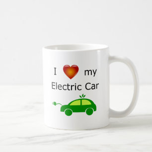 I Liebe meine elektrisches Auto-Tasse Kaffeetasse