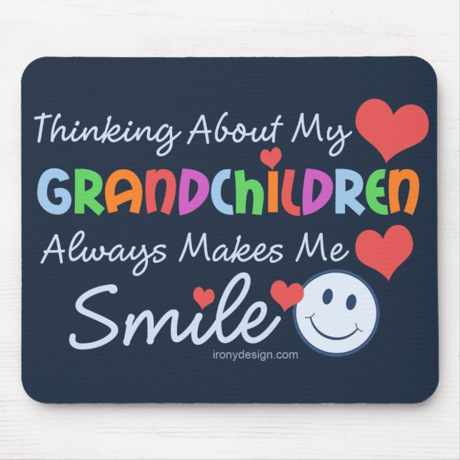 I Liebe meine Enkelkinder Mousepad (Vorne)