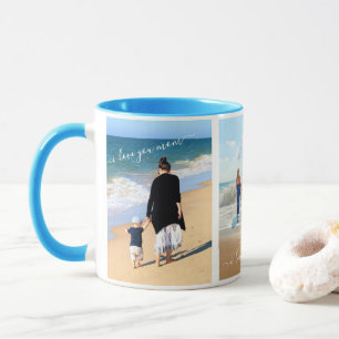 I Liebe Meine Familie - Benutzerdefinierte Bildbea Tasse