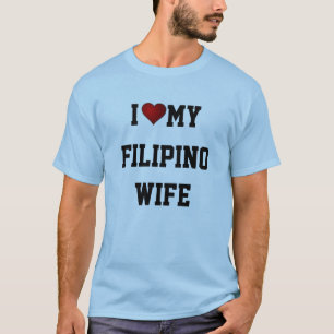 I LIEBE MEINE FILIPINO-EHEFRAU T-Shirt