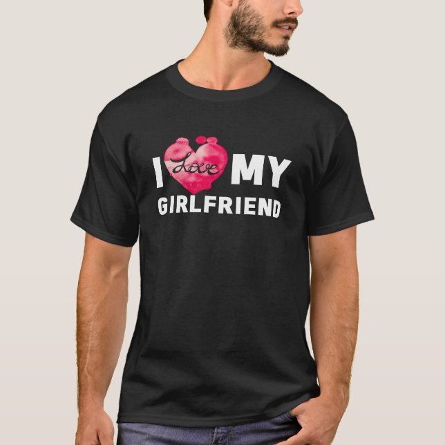 I Liebe meine Freundin T-Shirt (Vorderseite)